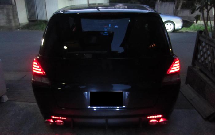RB1/2 オデッセイ 後期 フルLEDテール 流星ウィンカー対応