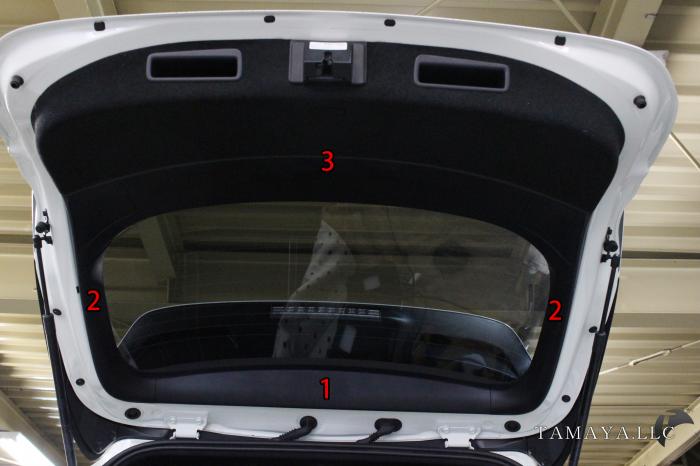 60ハリアー後期 バックドアパネル取り付け参考 | カスタムショップ【球屋】 