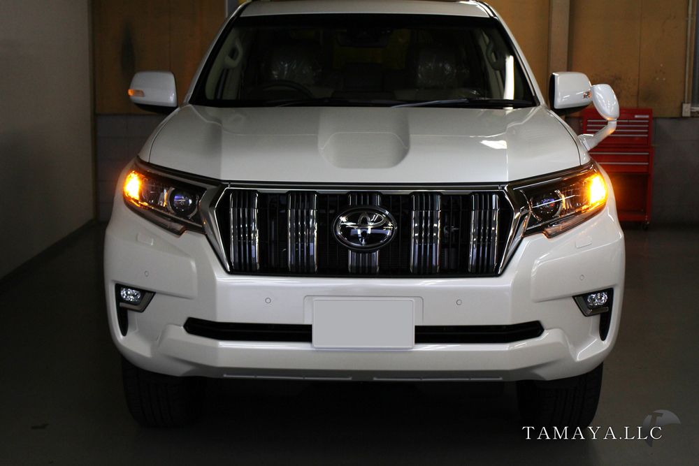 150プラド後期 Ledウインカー カスタムショップ 球屋